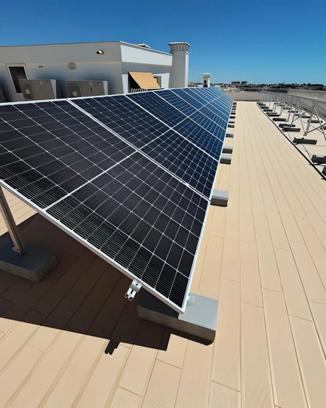 Solar panel installation in Lagos, Algarve