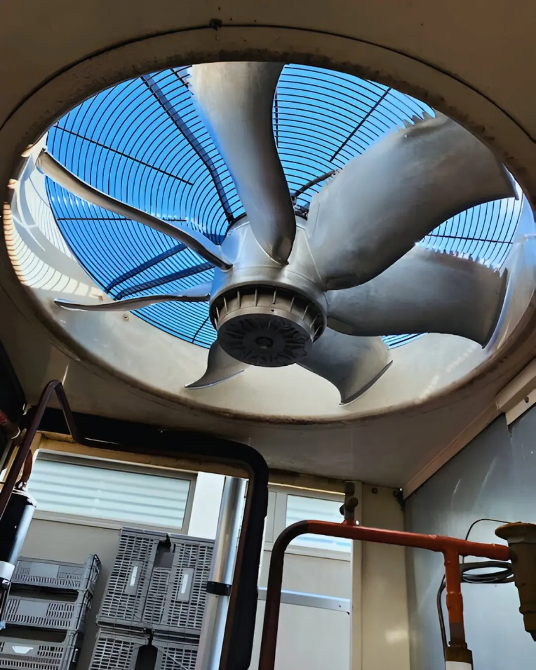Commercial HVAC fan repair in Sagres, Algarve
